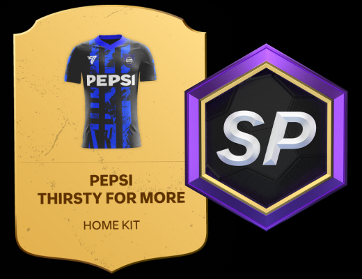 6 ‘Thirsty For More’ Pepsi kits +400 Season Points